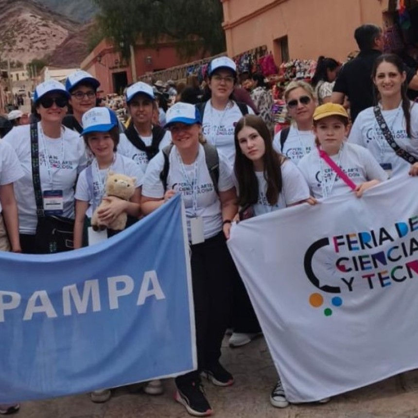 Proyectos pampeanos fueron reconocidos en la Feria Nacional de Ciencias, Arte y Tecnolog&iacute;a. Participaci&oacute;n del ISJB
