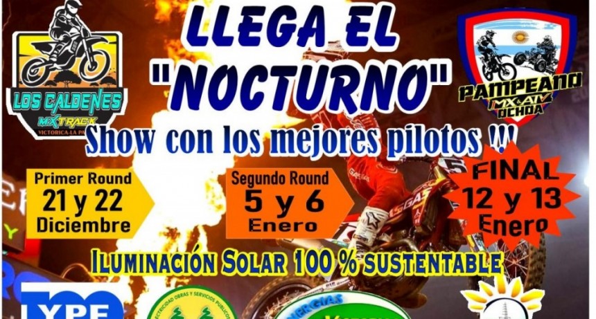 Se viene el Motocross a la Provincia de La Pampa y Victorica es el destino 