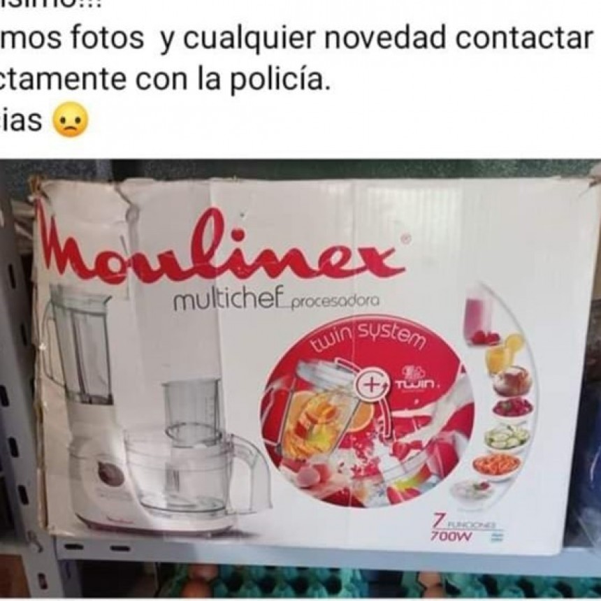 En Telen "Todo volver&aacute; a la normalidad cuando lo robado se reintegre"