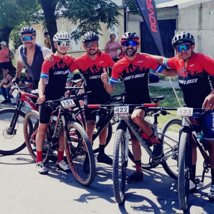 El mountain Bike de Victorica siempre en lo mas alto 