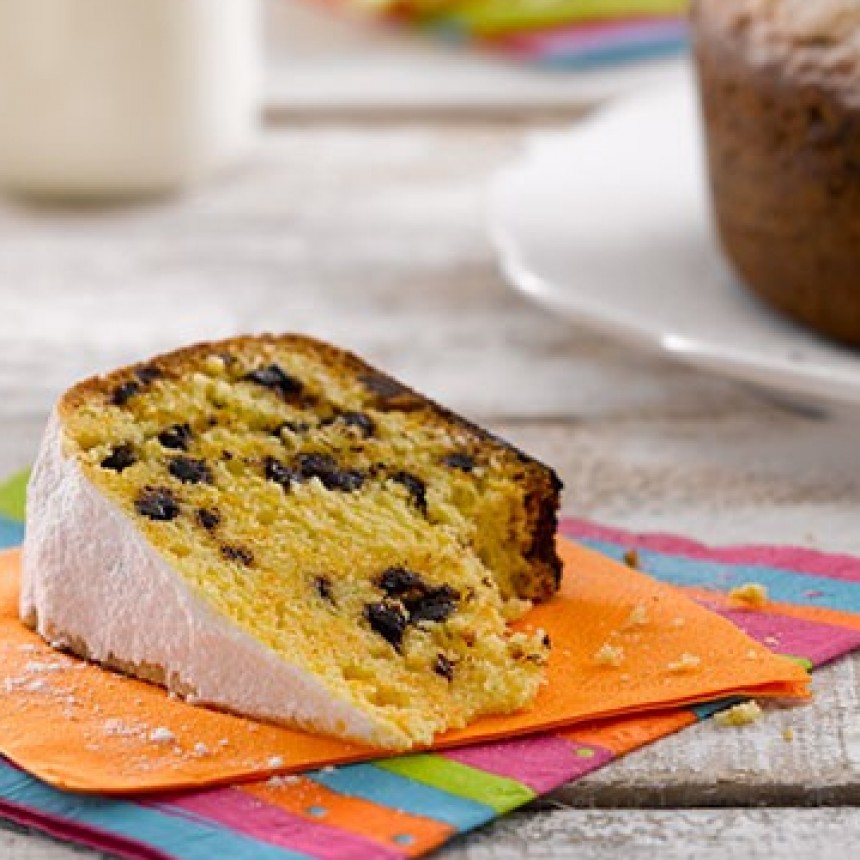 Torta con chips de chocolate