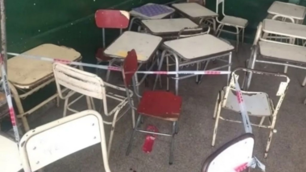 Un chico de 13 años apuñaló en el pecho a una compañera en una escuela de Tucumán