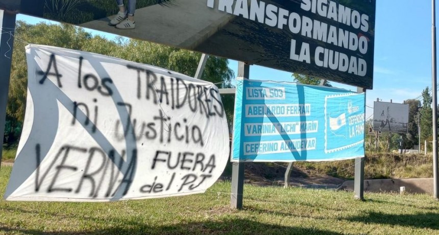 La Pampa:  Todos unidos triunfaremos??? pasacalles piden expulsar a Verna del PJ