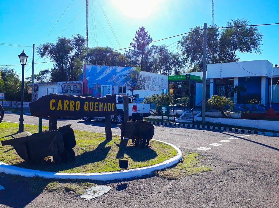 La Pampa: El intendente de Carro Quemado destaco el trabajo luego de la fuerte tormenta 