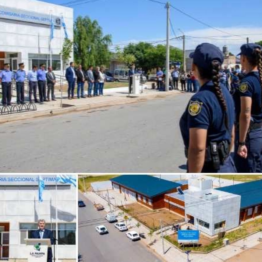 La Pampa: Inauguraron una nueva comisar&iacute;a en Santa Rosa