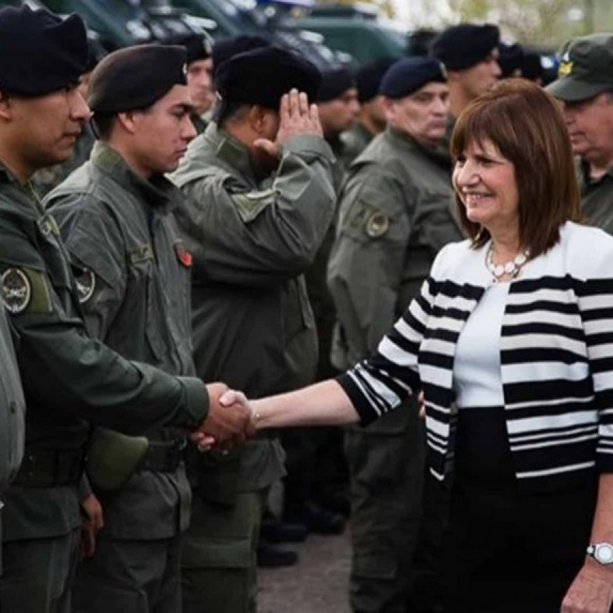 Milei dio rienda suelta para que los militares salgan a las calles