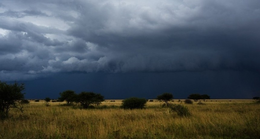 Fin de a&ntilde;o con alerta amarillo por tormentas en gran parte de La Pampa